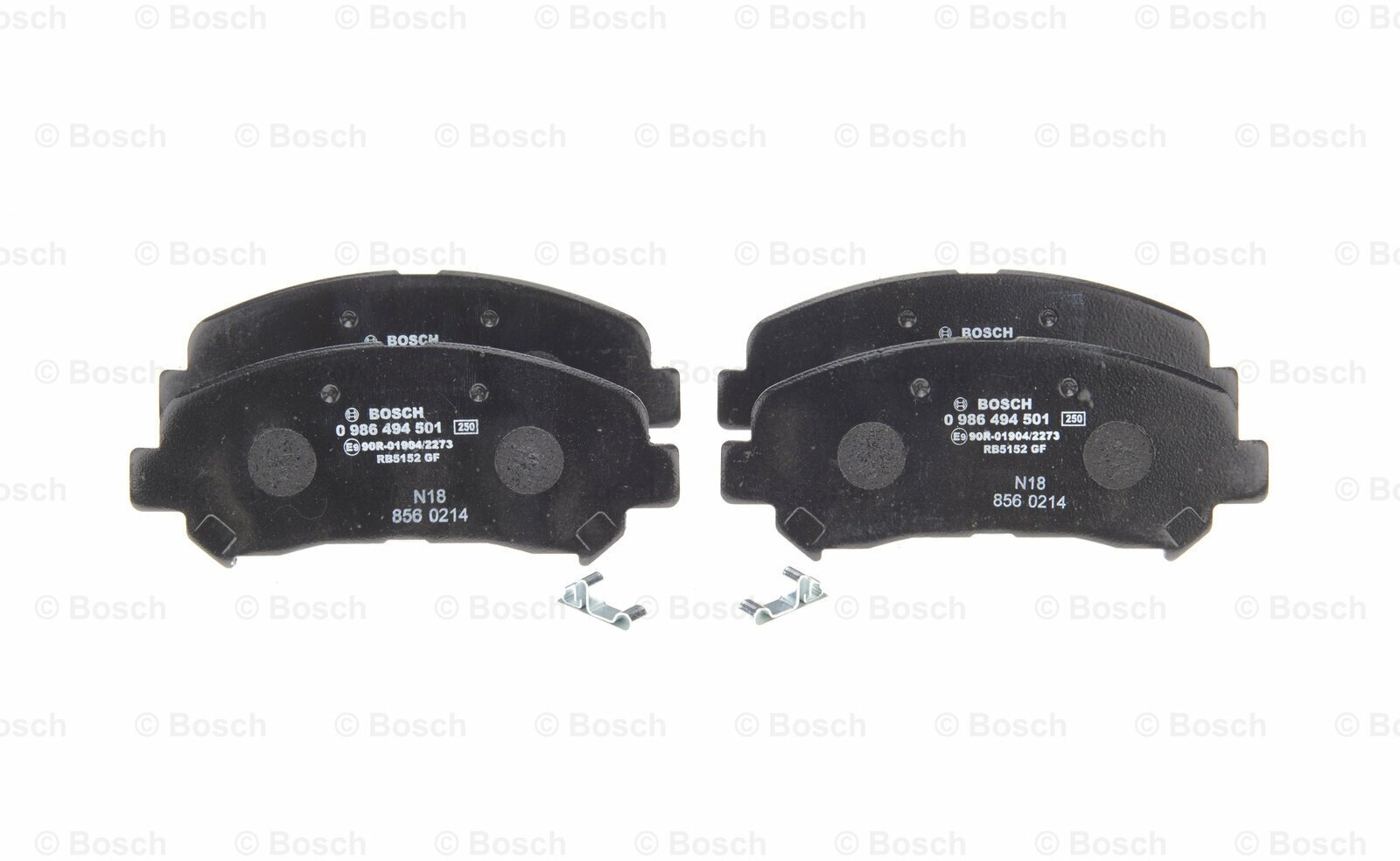 Колодки тормозные Bosch, 0986494501