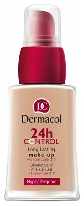 Dermacol 24h CONTROL MAKE-UP - тональный крем с коэнзимом Q10, тон 2K