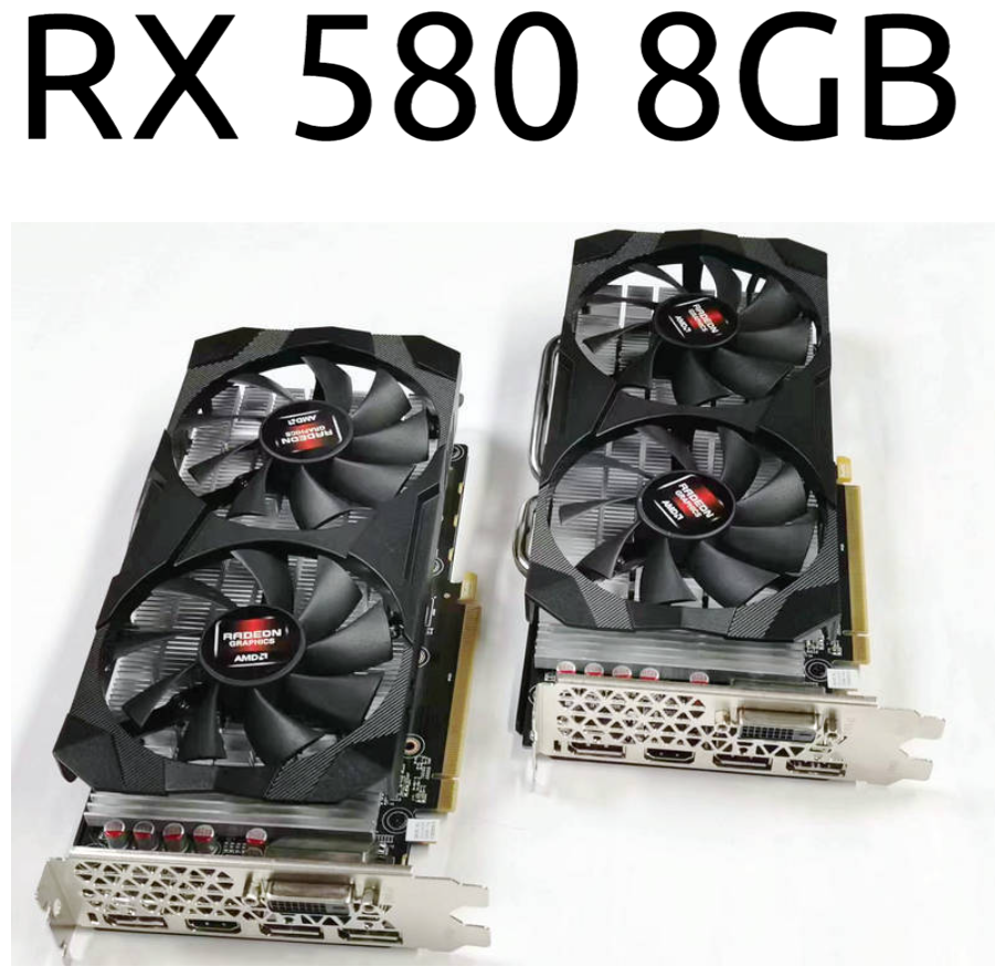 Видеокарта Radeon RX 580 GAMING 8GB ( НЕ PELADN )