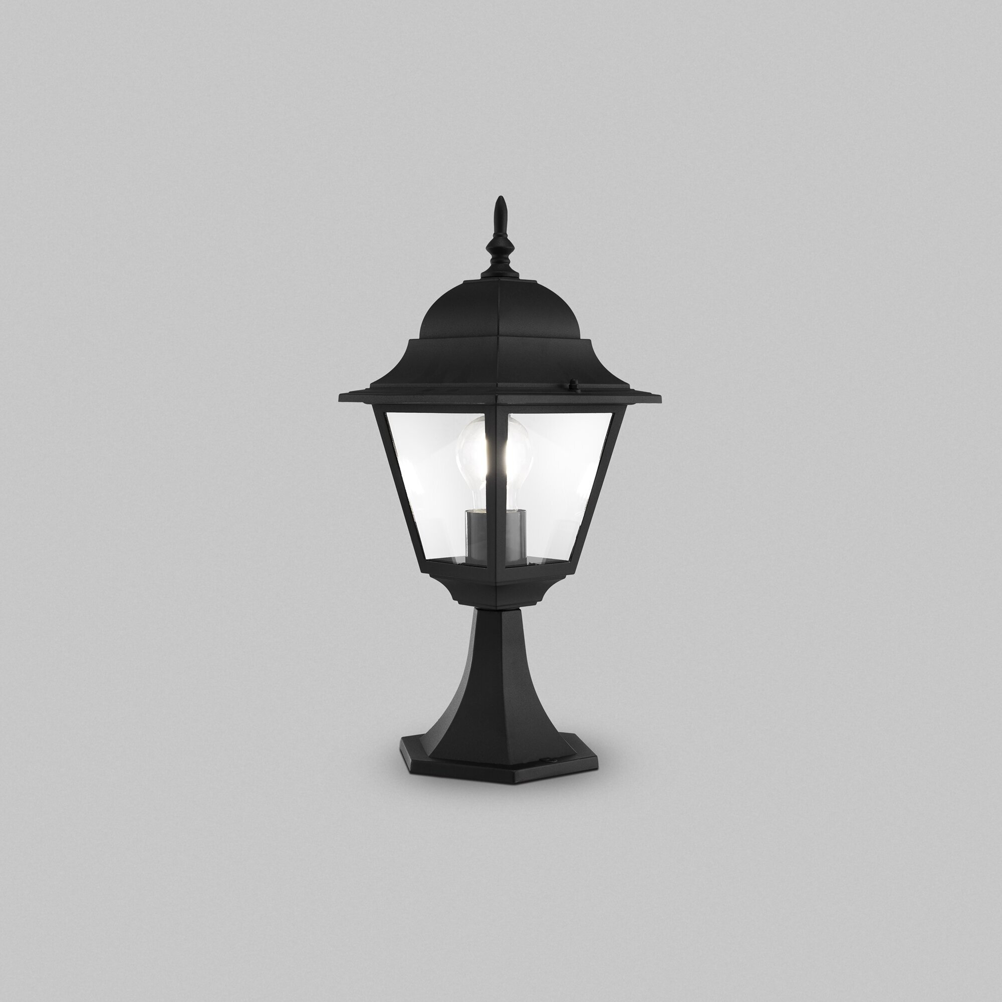 Уличный наземный светильник Maytoni Abbey Road O004FL-01B, E27, кол-во ламп:1шт, Черный
