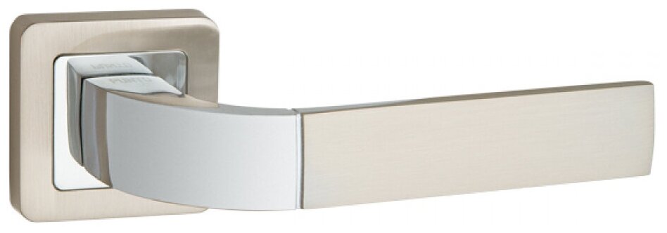 фото Ручка раздельная ORION QR SN/CP-3 матовый никель/хром