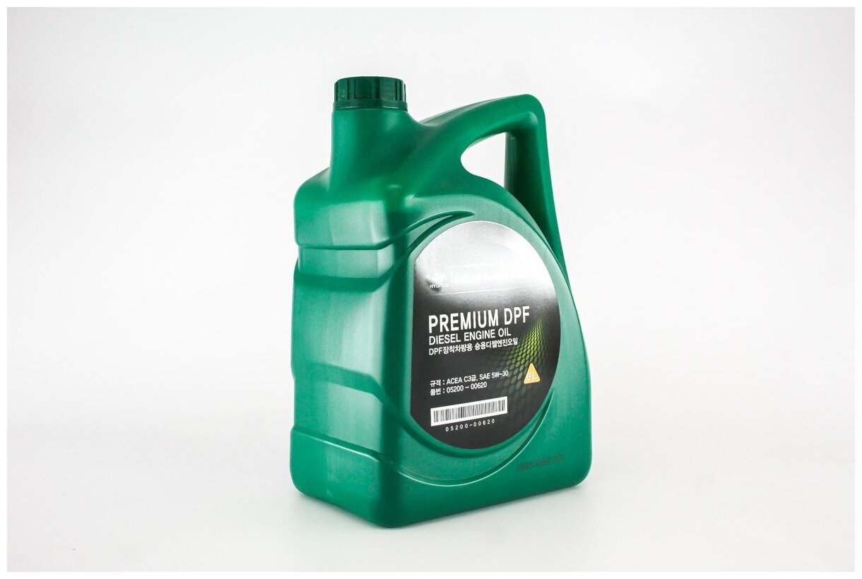 Полусинтетическое моторное масло MOBIS Premium DPF Diesel 5W-30, 6 л, 1 шт. - фотография № 9