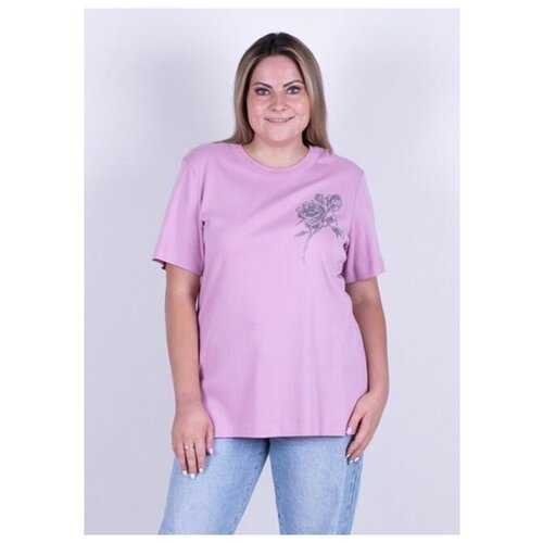 фото Футболка женская с коротким рукавом хлопок свiтанак