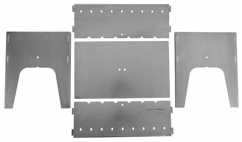 Мангал Тонар разборный + 6 шампуров 2мм сумка T-M2-6-S - фотография № 4