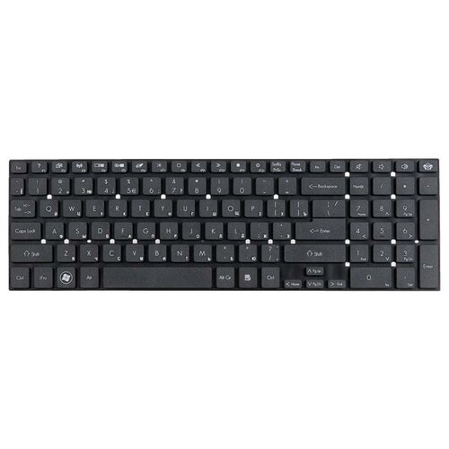 Клавиатура для ноутбука Packard Bell Easynote TV11CM, TV11HC, LV11HC, Gateway NV55, NV75 (p/n: 6B. C3YN1.022) велопарковка ts13 черная 7 мест