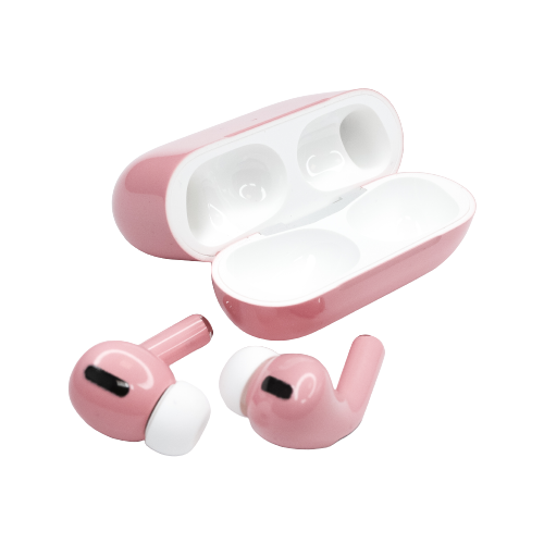 фото Беспроводные наушники apple airpods pro color, розовый глянцевый
