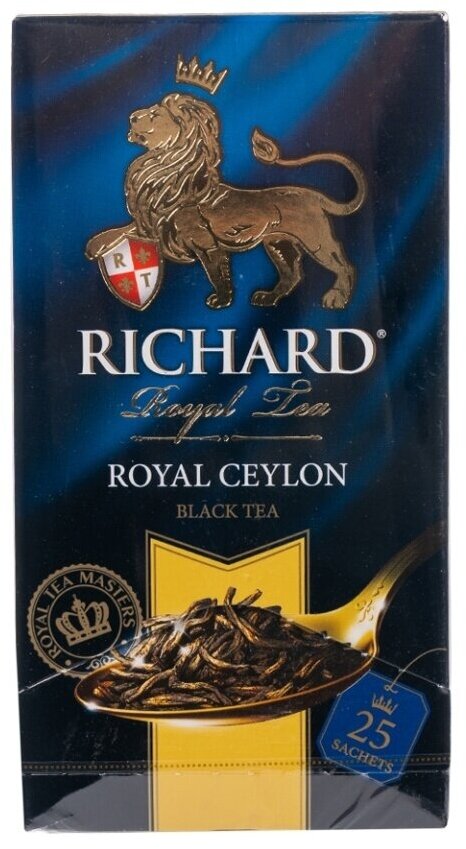 Чай Richard "Royal Ceylon" черный, 25 пак.