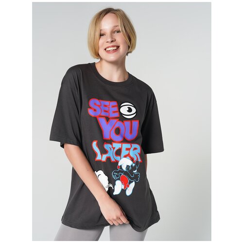 фото Футболка твое 81837 цвет: темно-серый xs