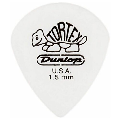 Dunlop 498R1.5 медиаторы Tortex Jazz III XL (72 шт. в уп медиатор dunlop 4820 tortex pitch black jazz iii