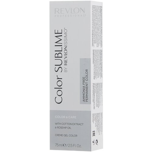 Revlon Professional Revlonissimo Color Sublime стойкая краска для волос, 5.66 светло-коричневый насыщенно-красный, 75 мл