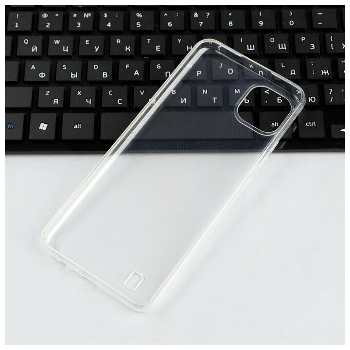 Защитный чехол для смартфона Realme C11 2021/Реалме Ц11/Накладка для смартфона, силикон (прозрачный)