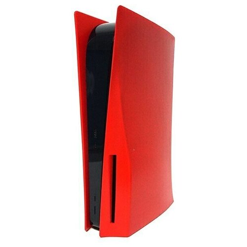 Сменная пластиковая панель корпуса для PlayStation 5 и PlayStation 5 Digital Edition (цветной корпус для PS5), цвет красный