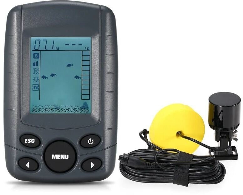 Эхолот для зимней рыбалки и с лодки Amazin FishFinder 108A