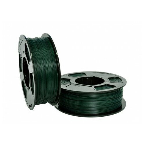 Пластик для 3D принтера PLA Темно-зеленый (Pigment Green), 1кг 1,75мм