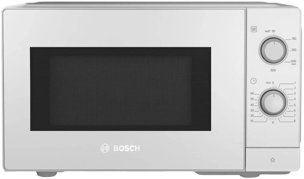 Микроволновая Печь Bosch Серия 2 FFL020MW0 20л. 800Вт белый