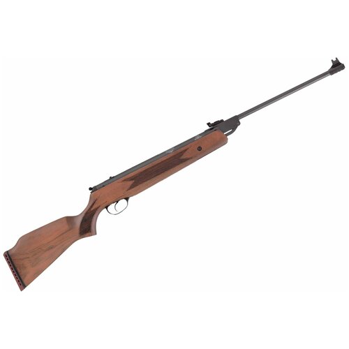 Пневматическая винтовка HATSAN 60S 4.5 мм (деревянный приклад) + 2 банки пуль винтовка пневматическая hatsan striker 1000x 4 5 мм деревянный приклад
