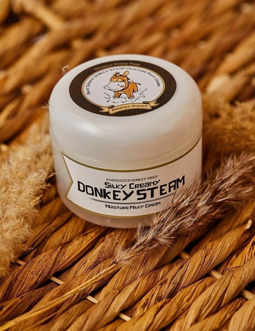 Silky creamy donkey steam cream mask фото 105