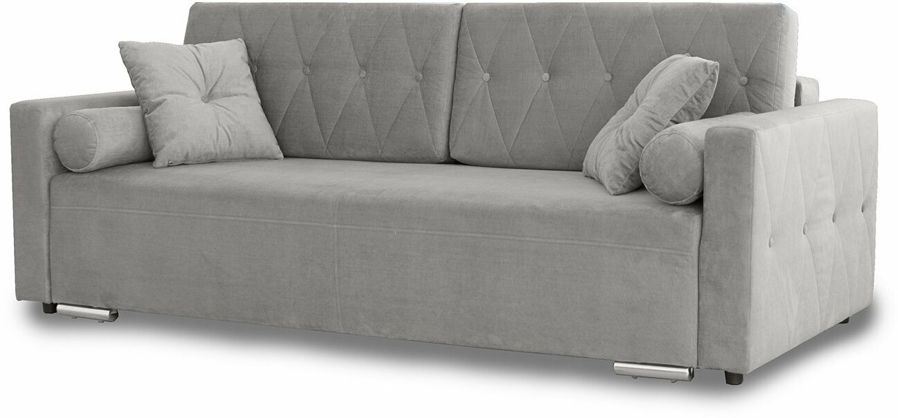 Диван-кровать Hoff Милфорд, 230х103,5х92 см, цвет серый