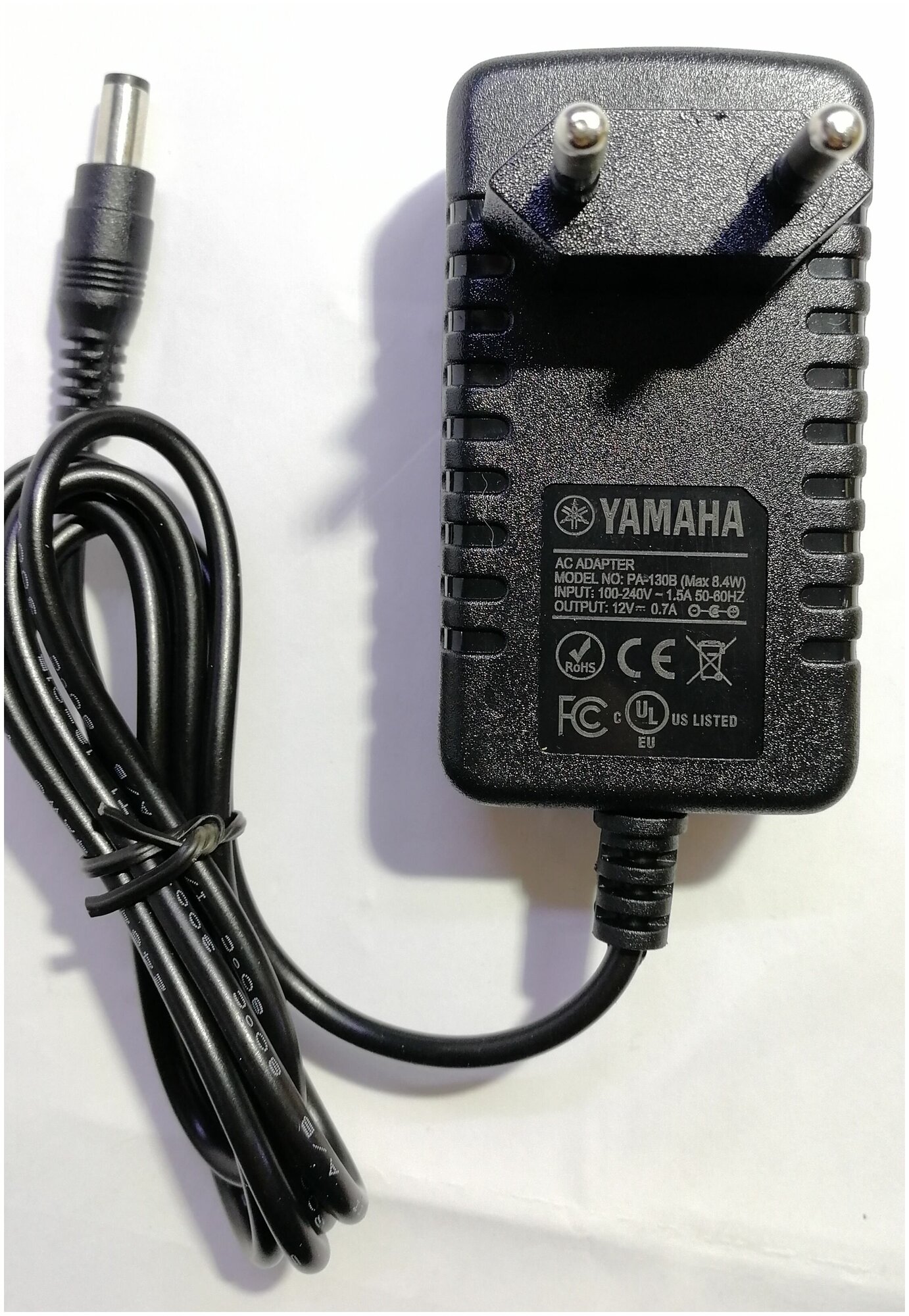 Адаптер блок питания PA-130B для синтезаторов Yamaha 12v 07a разъём 55 x 25 mm