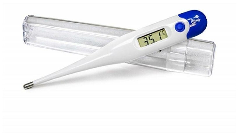 Термометр электронный AMDT-10 медицинский цифровой базовый c большим дисплеем