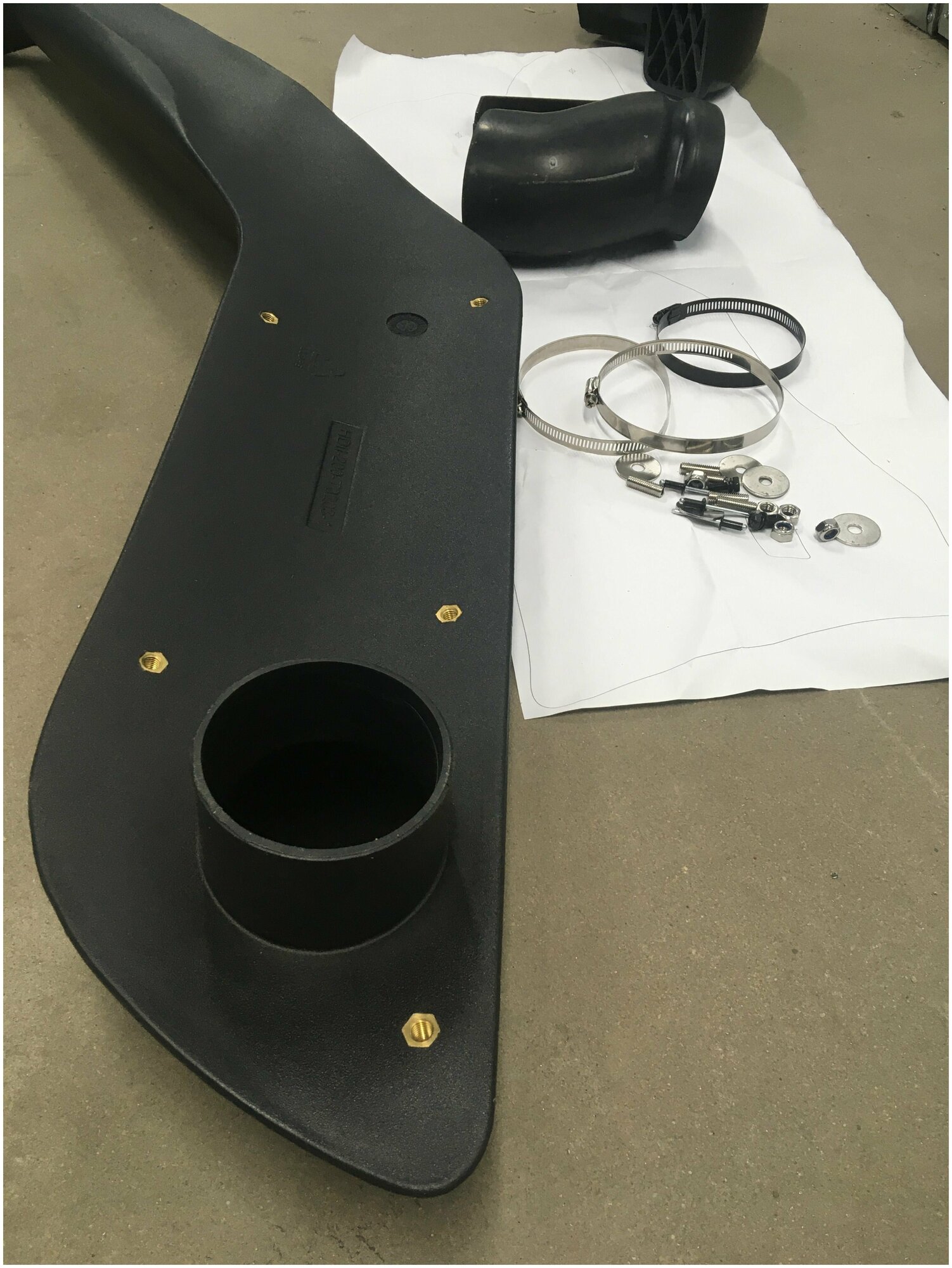 Шноркель Lldpe Toyota Land Cruiser 200 Lexus Lx570 / Тойота / Тоета ...