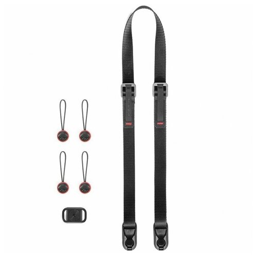 Peak Design Ремень Peak Design Leash (Black) ремень peak design camera strap leash v3 0 ash плечевой