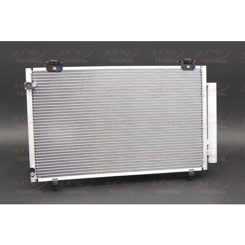 Радиатор кондиционера для Тойота Авенсис 2 т250 2003-2006 год выпуска (Toyota Avensis 2 T250) ACS TERMAL 104730