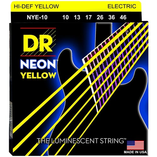 Струны для электрогитары DR String NYE-10 струны для электрогитары dr string nye 9 46