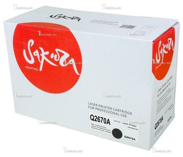 картридж Sakura Q2670A - фото №6