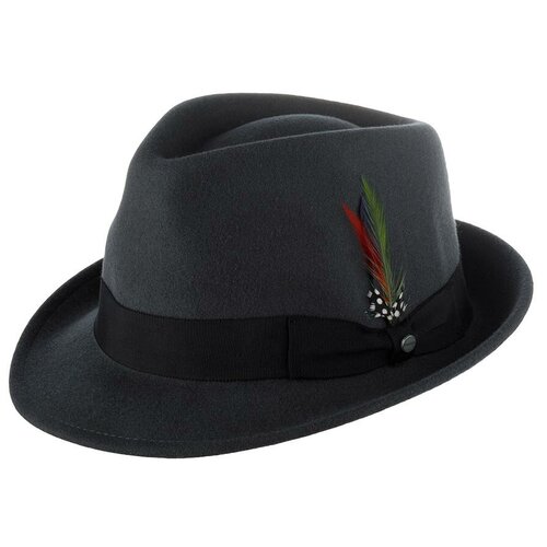 фото Шляпа трилби stetson 1148101 trilby woolfelt, размер 55