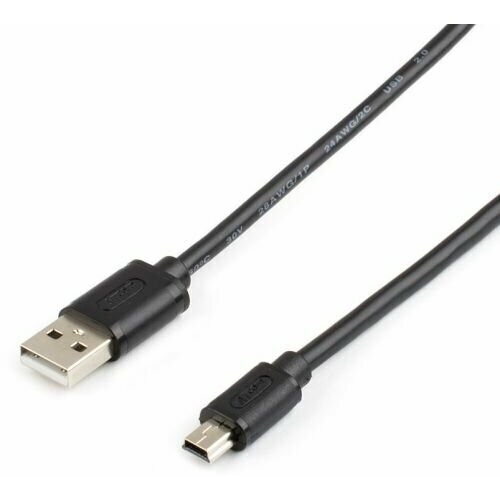 Кабель Atcom AT3793 USB(Am) <=> miniUSB, 0.8 m кабель atcom usb 0 8 m am bm феррит