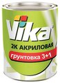 Грунт акриловый Vika 3+1 HS, серый, 1 кг (без отвердителя)