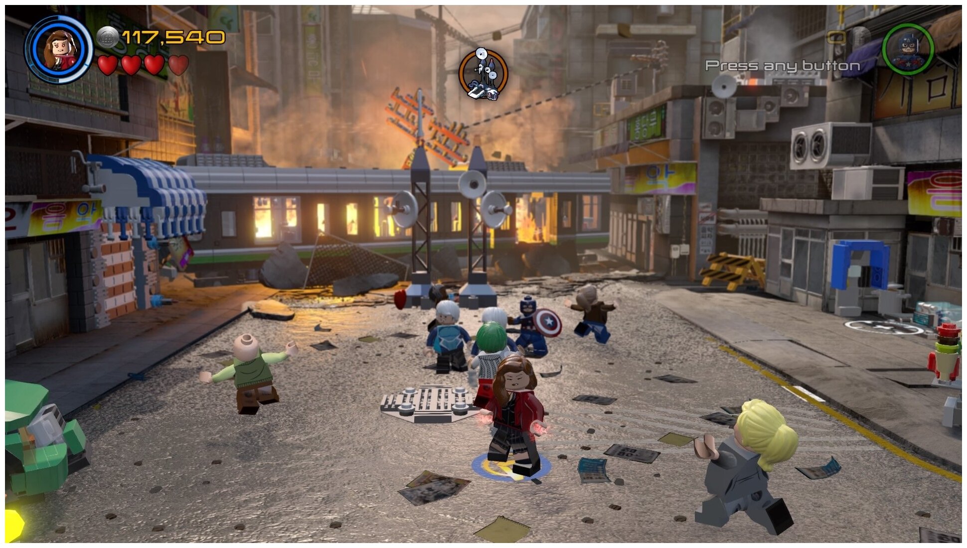 Игра LEGO Marvel Collection