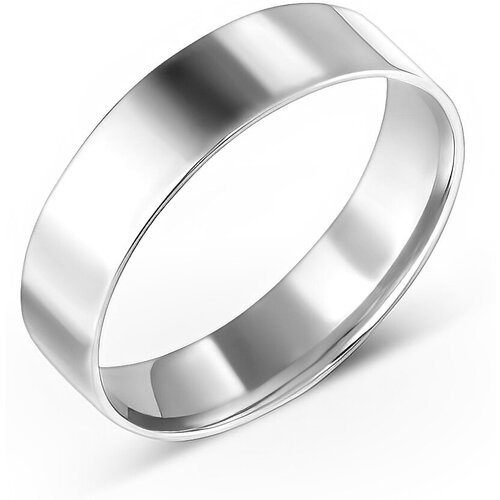 фото Кольцо обручальное яхонт, белое золото, 585 проба, размер 16 яхонт ювелирный