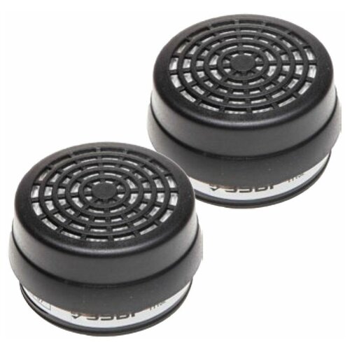 фото Фильтр сменный для респираторов и масок тип a1p3 2 шт зубр эксперт 11132