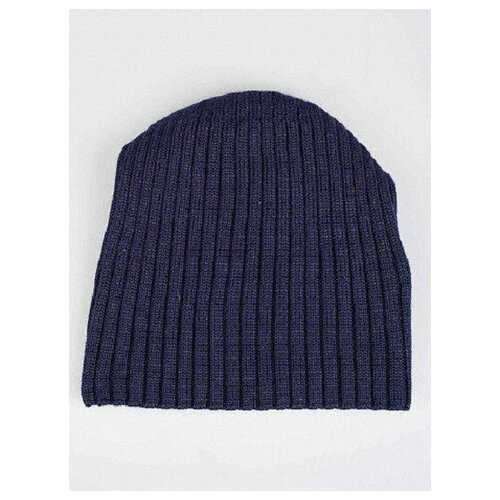 фото Шапка женская noryalli, 47906 темно-синий/серебро