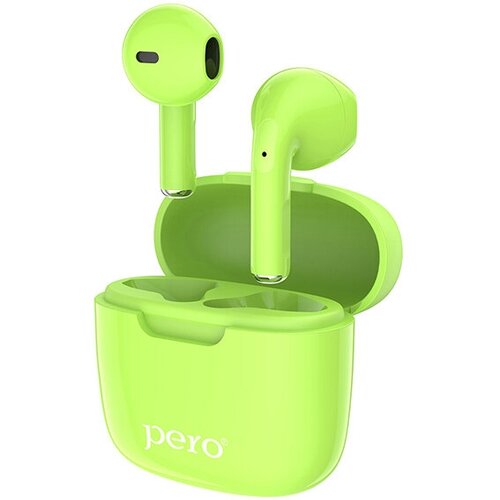 Наушники Pero TWS05 Colorful Green PTWS05G 1605₽