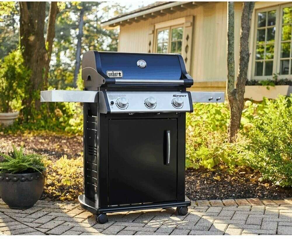 Описание Гриль газовый Weber Spirit E-315 , черный - фотография № 6