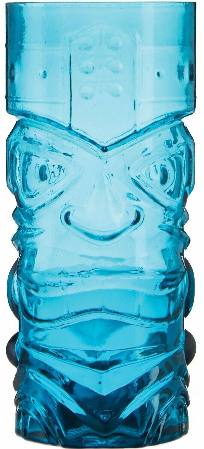 фото Стакан для коктейлей Probar Тики 465мл, стекло, синий, 1 шт.