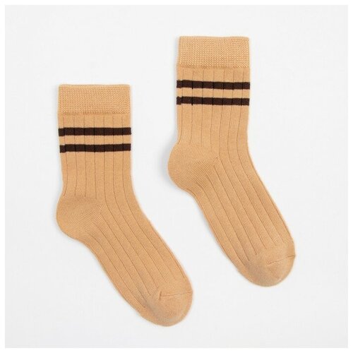 Носки Minaku размер 16/18, бежевый носки minaku размер 18 22 бежевый
