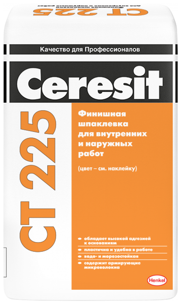 Церезит CT 225, цвет серый, фасовка 25 кг