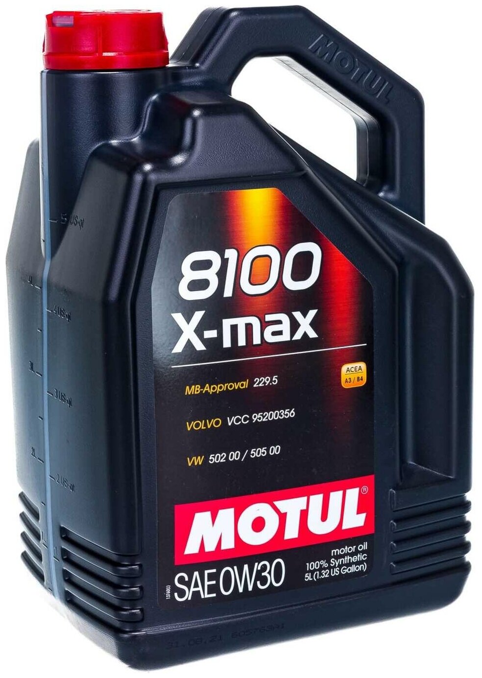 Синтетическое моторное масло Motul 8100 X-max 0W30