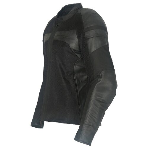 Куртка комбинированная (текстиль/кожа) HYPERLOOK Monza, черный S
