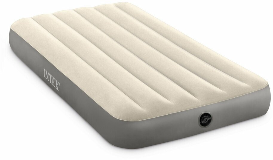 Кровать надувная INTEX DELUXE SINGLE-HIGH AIRBED, 99х191х25см