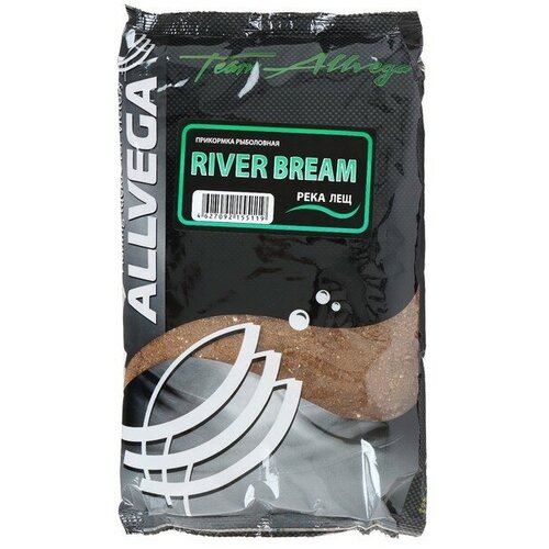 Прикормка Allvega Team Allvega River Bream, река лещ, 1 кг прикормка allvega formula river bream 0 9кг река лещ 10 штук