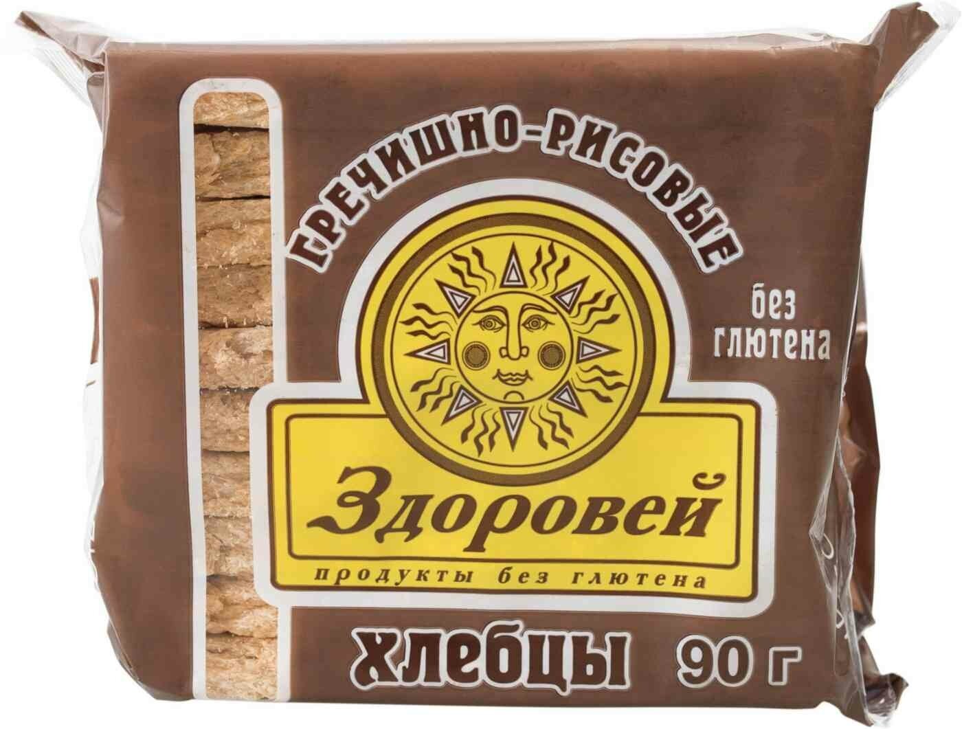 Хлебцы Здоровей, гречишно-рисовые б/глютена 90 г - фото №4
