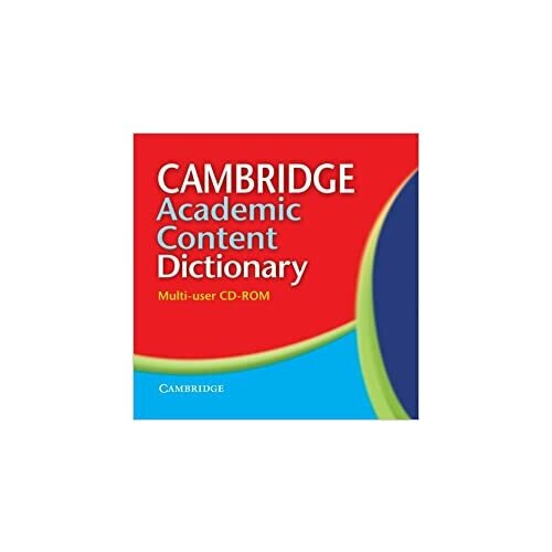 Cambridge Academic Content Dictionary Multi-user CD-ROM