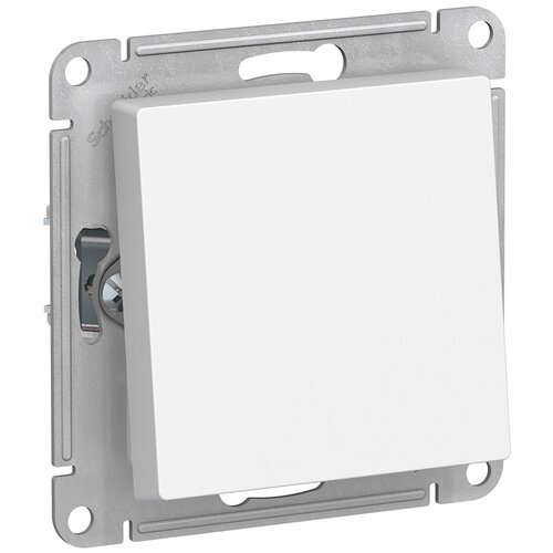 Переключатель проходной одноклавишный IP44 (Алюминий), Systeme Electric AtlasDesign Aqua (комплект 10шт)