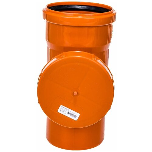 Ревизия наружной канализации RTP 36635 ревизия для наружной канализации ду160 кarmat оранжевая
