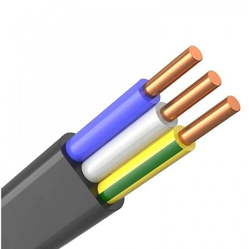 Кабель силовой ВВГнг(А)-LSLTx 3x4 ок(N, PE)-0.66 | код. | Кабэкс ( 100м. )